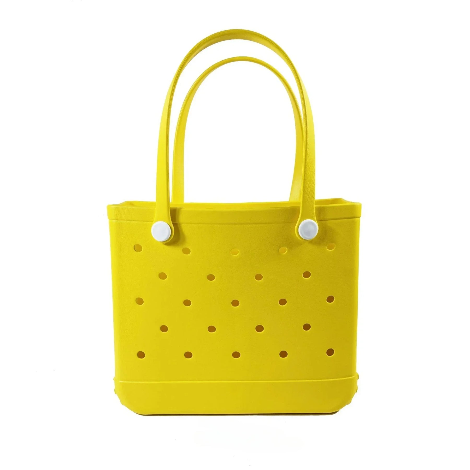 Large EVA Beach Bag Waterproof Tote with Vent Holes for Women Travel Picnic Durable Storage Basket Outdoor Handbag Shopping Tote