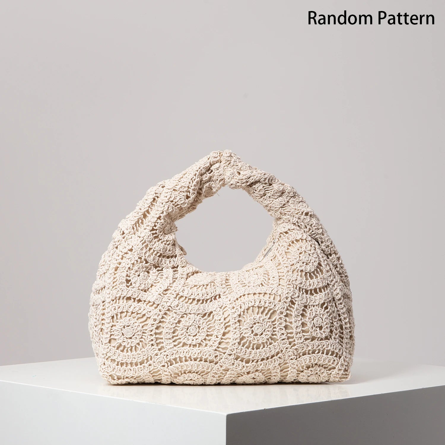Boho Beach Bags for Women,Wicker Bag,Premiun Style Tote Bags for Ladies,Vacaition Outfits Women, Travels Must Haves (Random Pattern)