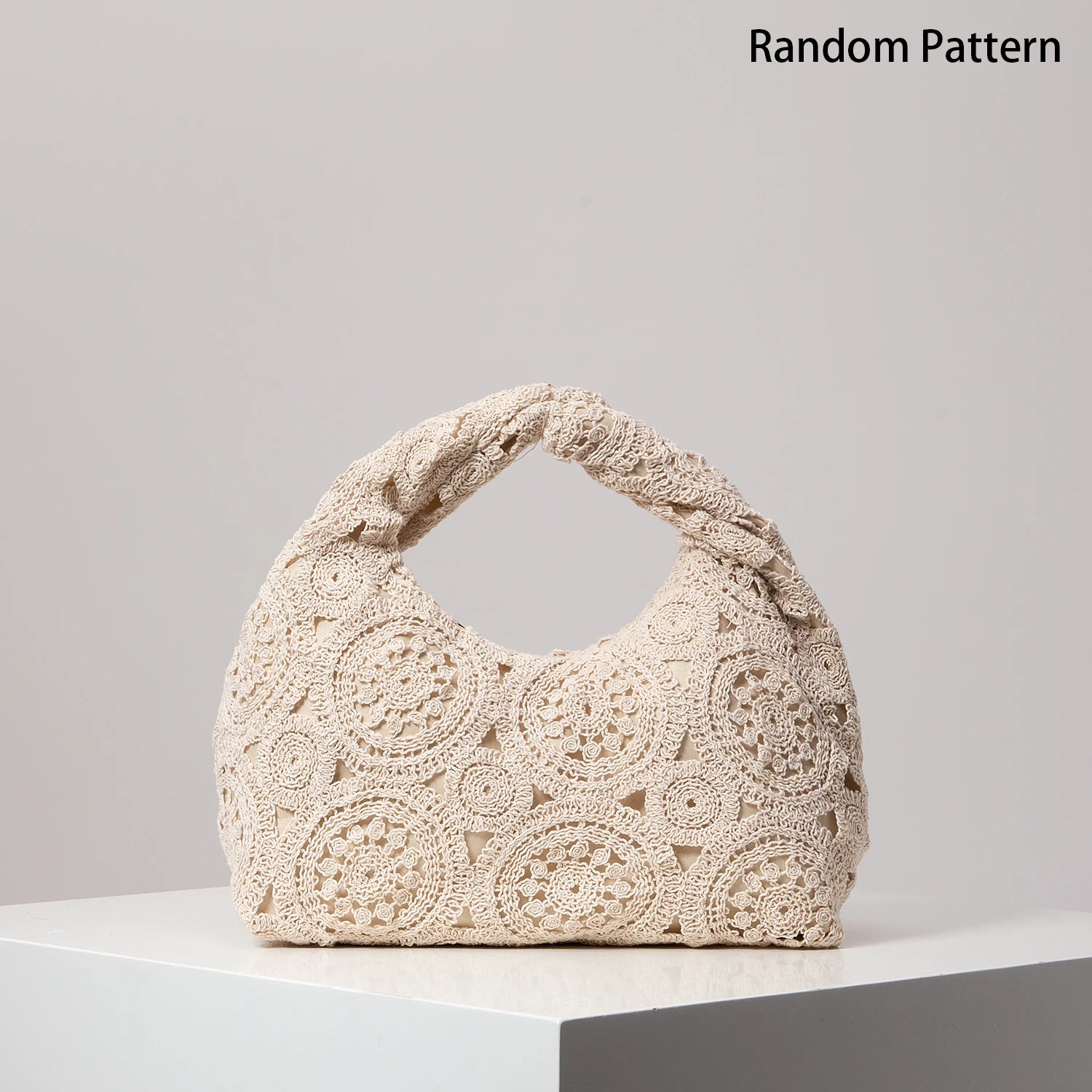 Boho Beach Bags for Women,Wicker Bag,Premiun Style Tote Bags for Ladies,Vacaition Outfits Women, Travels Must Haves (Random Pattern)