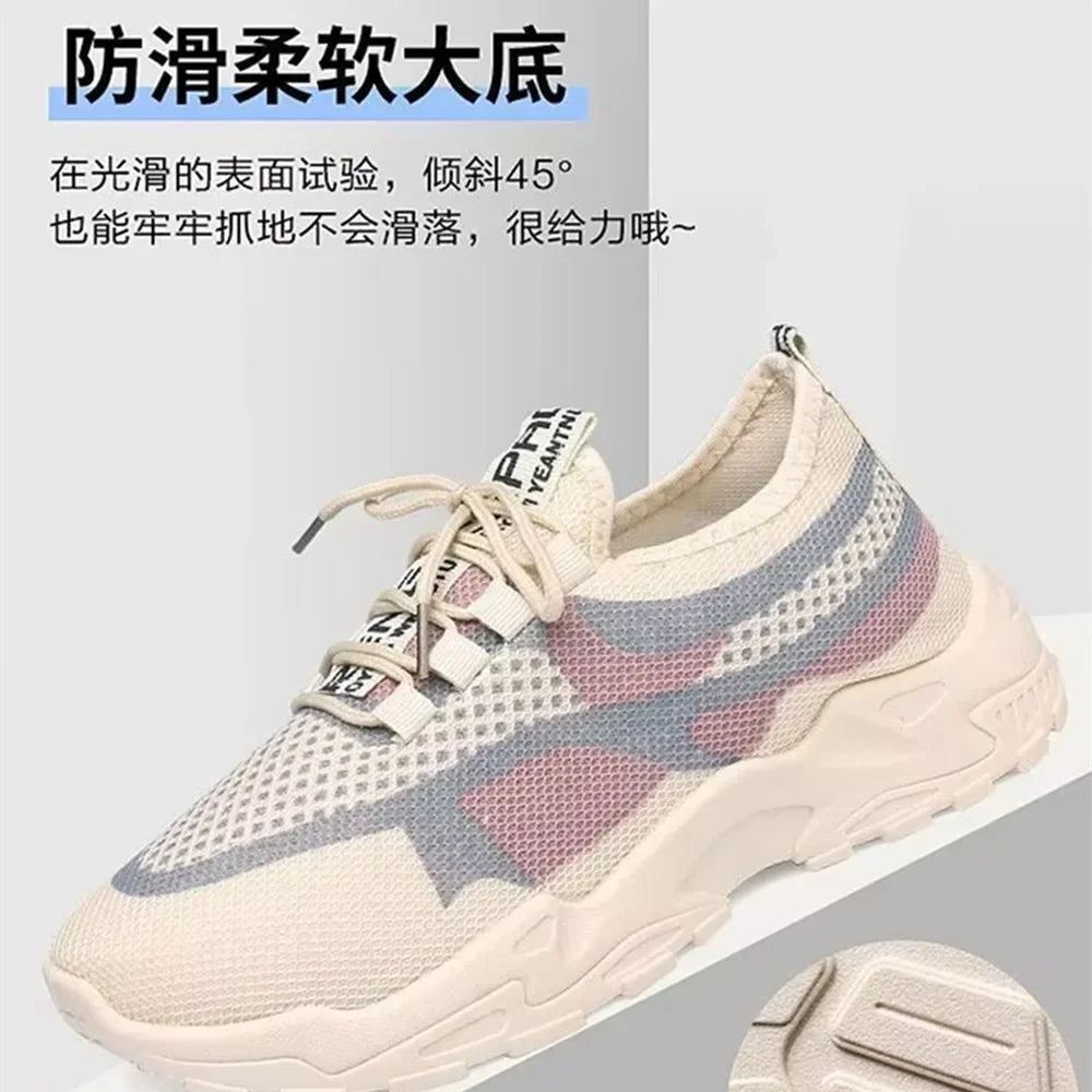new Sneakers Women Platform Flat Shoes Woman Shoes Green Casual Trainers Ladies Chunky Sneakers Women Shoes