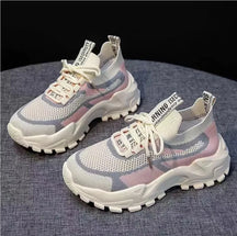 new Sneakers Women Platform Flat Shoes Woman Shoes Green Casual Trainers Ladies Chunky Sneakers Women Shoes