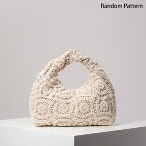 Boho Beach Bags for Women,Wicker Bag,Premiun Style Tote Bags for Ladies,Vacaition Outfits Women, Travels Must Haves (Random Pattern)