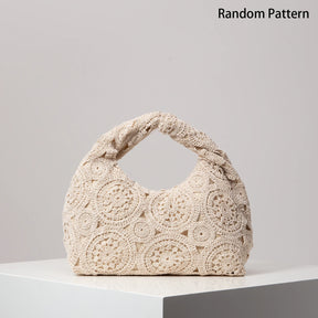 Boho Beach Bags for Women,Wicker Bag,Premiun Style Tote Bags for Ladies,Vacaition Outfits Women, Travels Must Haves (Random Pattern)