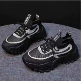 new Sneakers Women Platform Flat Shoes Woman Shoes Green Casual Trainers Ladies Chunky Sneakers Women Shoes